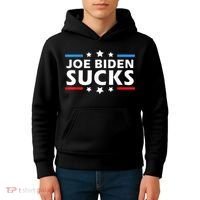 Joe Biden Sucks, Anti Biden Kids Hoodie thumb 4