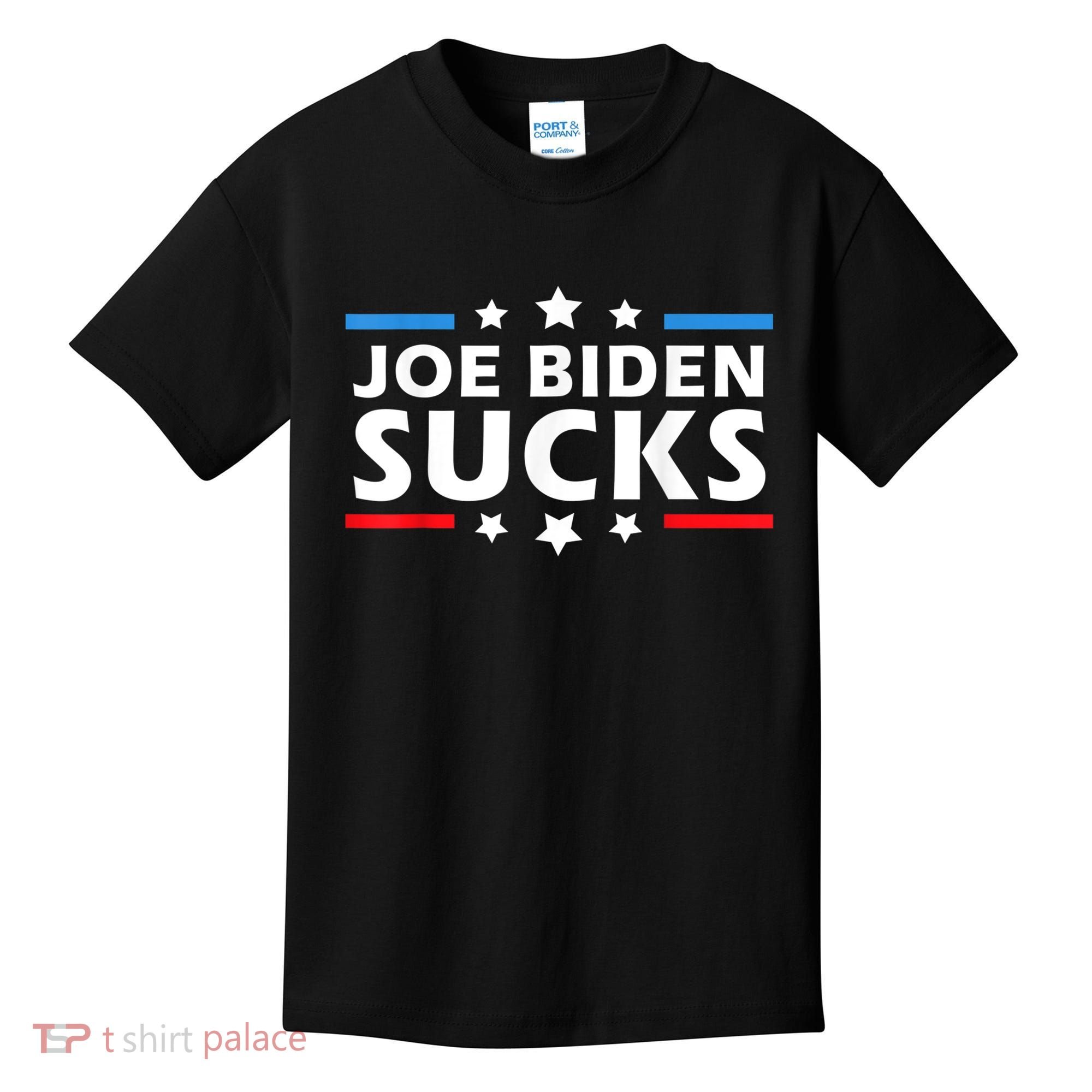 Joe Biden Sucks, Anti Biden Kids T-Shirt