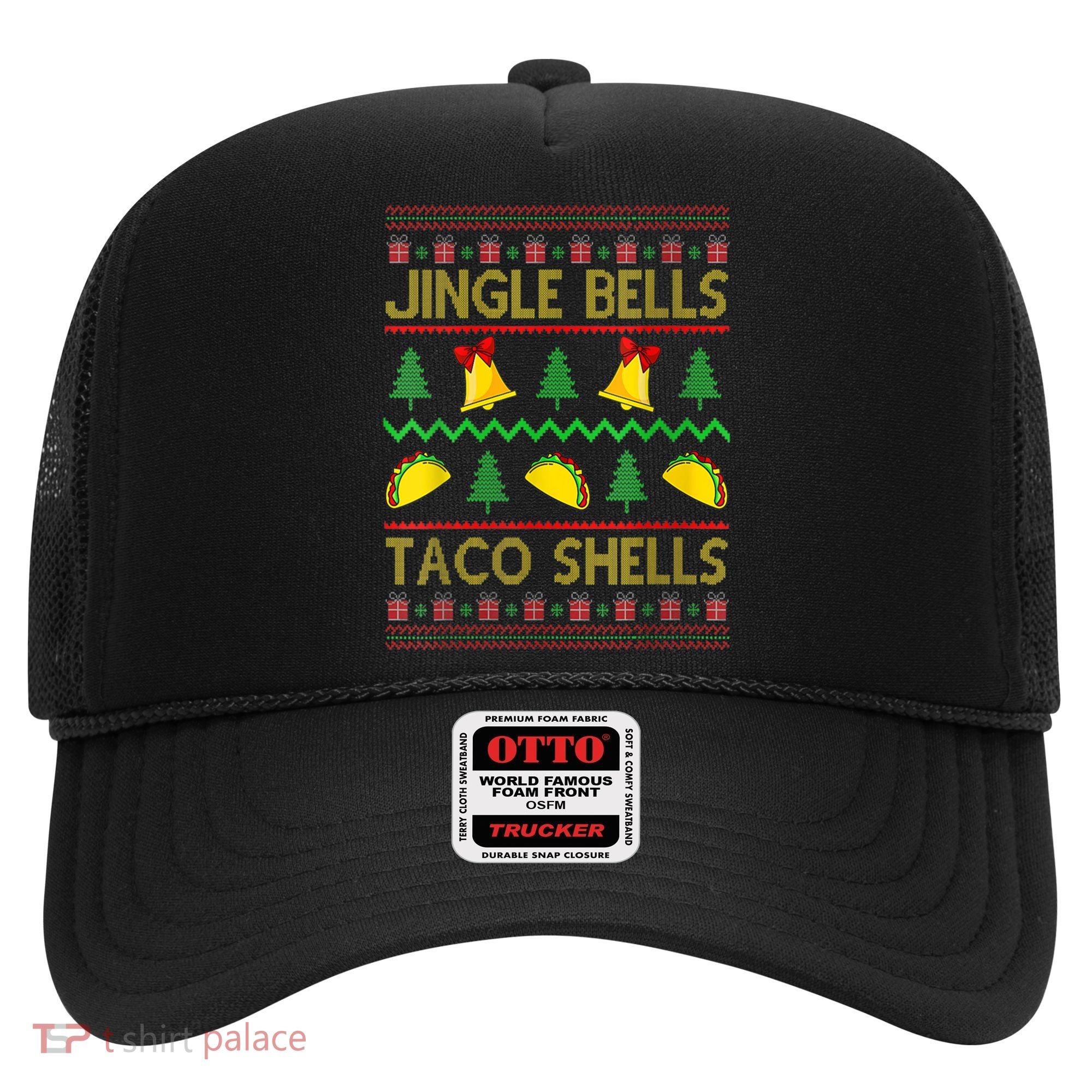 Jingle Bell Taco Shells Funny Christmas Mexican Gift Hat