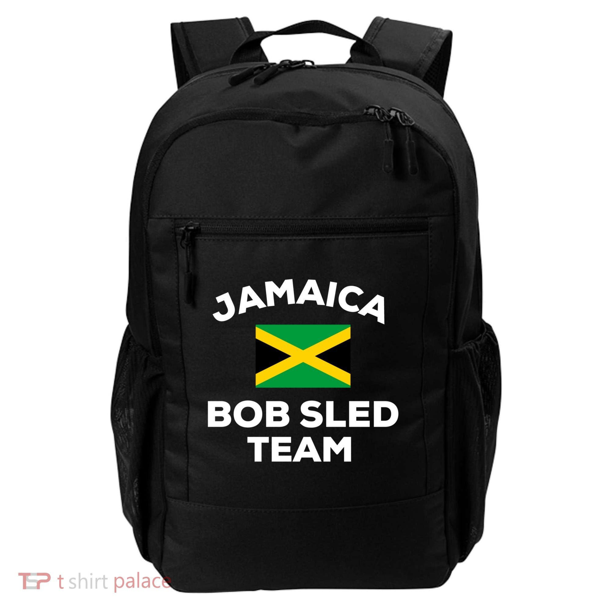 Jamaica Bobsled Team Jamaican Flag Gift Backpack