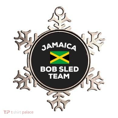 Jamaica Bobsled Team Jamaican Flag Gift Ornament