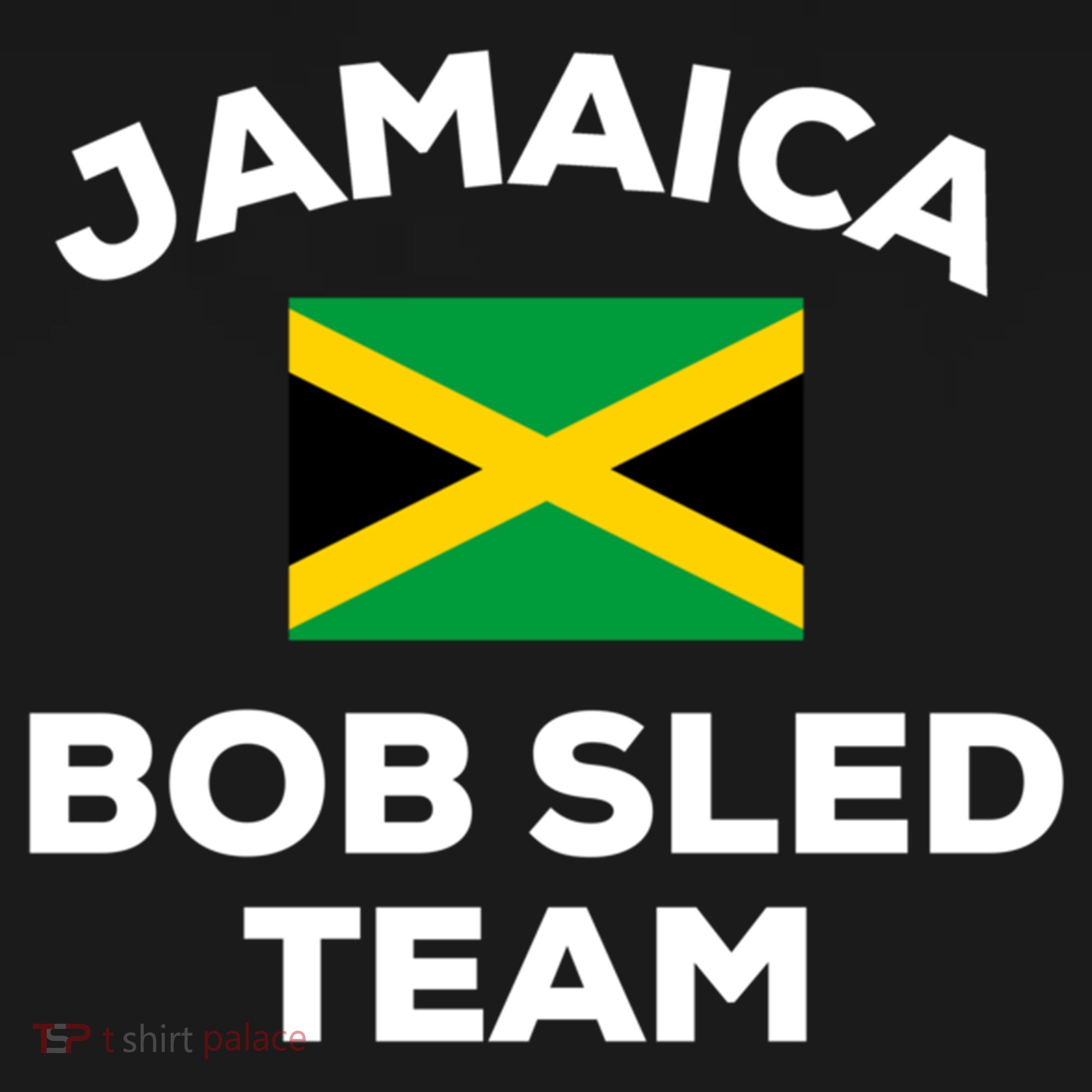 Jamaica Bobsled Team Jamaican Flag Gift Ornament
