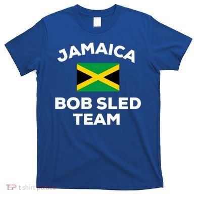 Jamaica Bobsled Team Jamaican Flag Gift T-Shirt