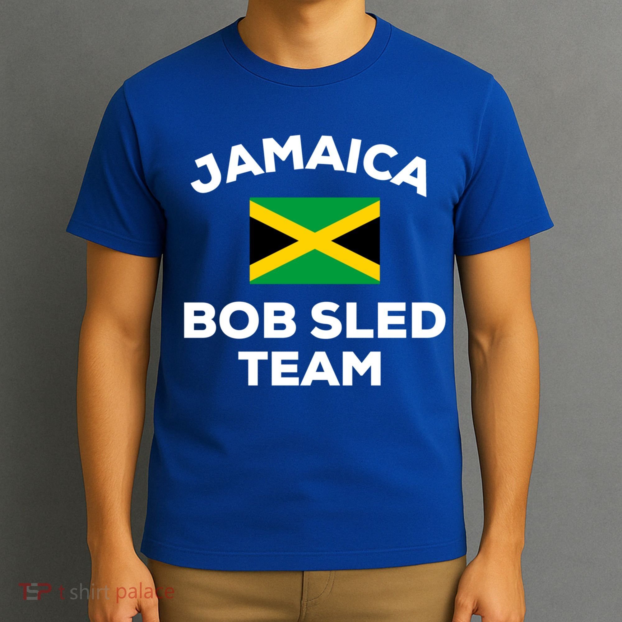 Jamaica Bobsled Team Jamaican Flag Gift T-Shirt