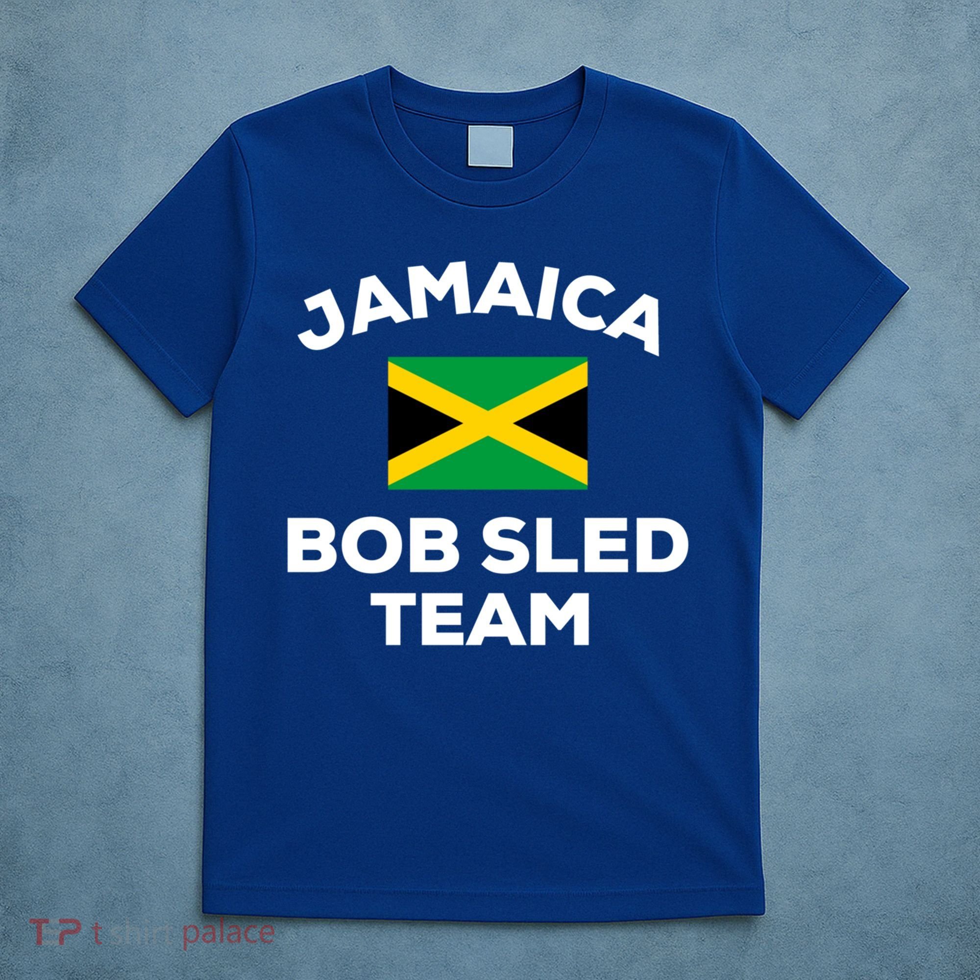 Jamaica Bobsled Team Jamaican Flag Gift T-Shirt