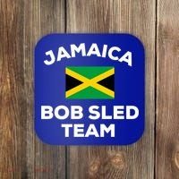 Jamaica Bobsled Team Jamaican Flag Gift Coaster thumb 0