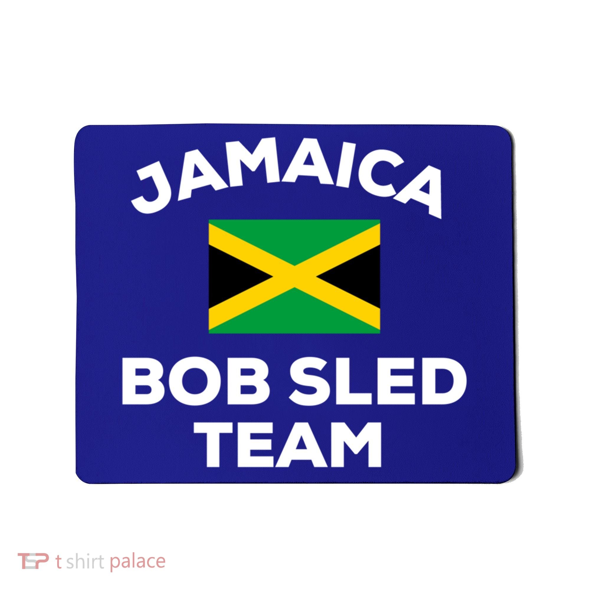 Jamaica Bobsled Team Jamaican Flag Gift Mousepad