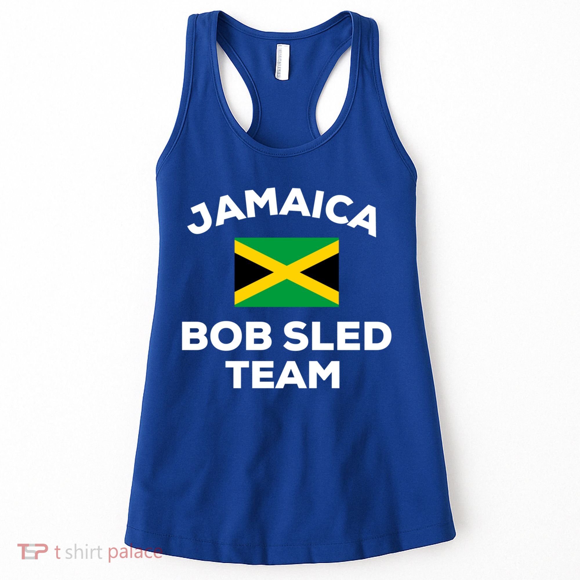 Jamaica Bobsled Team Jamaican Flag Gift Women's Tank Top