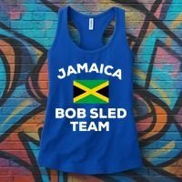 Jamaica Bobsled Team Jamaican Flag Gift Women's Tank Top thumb 3