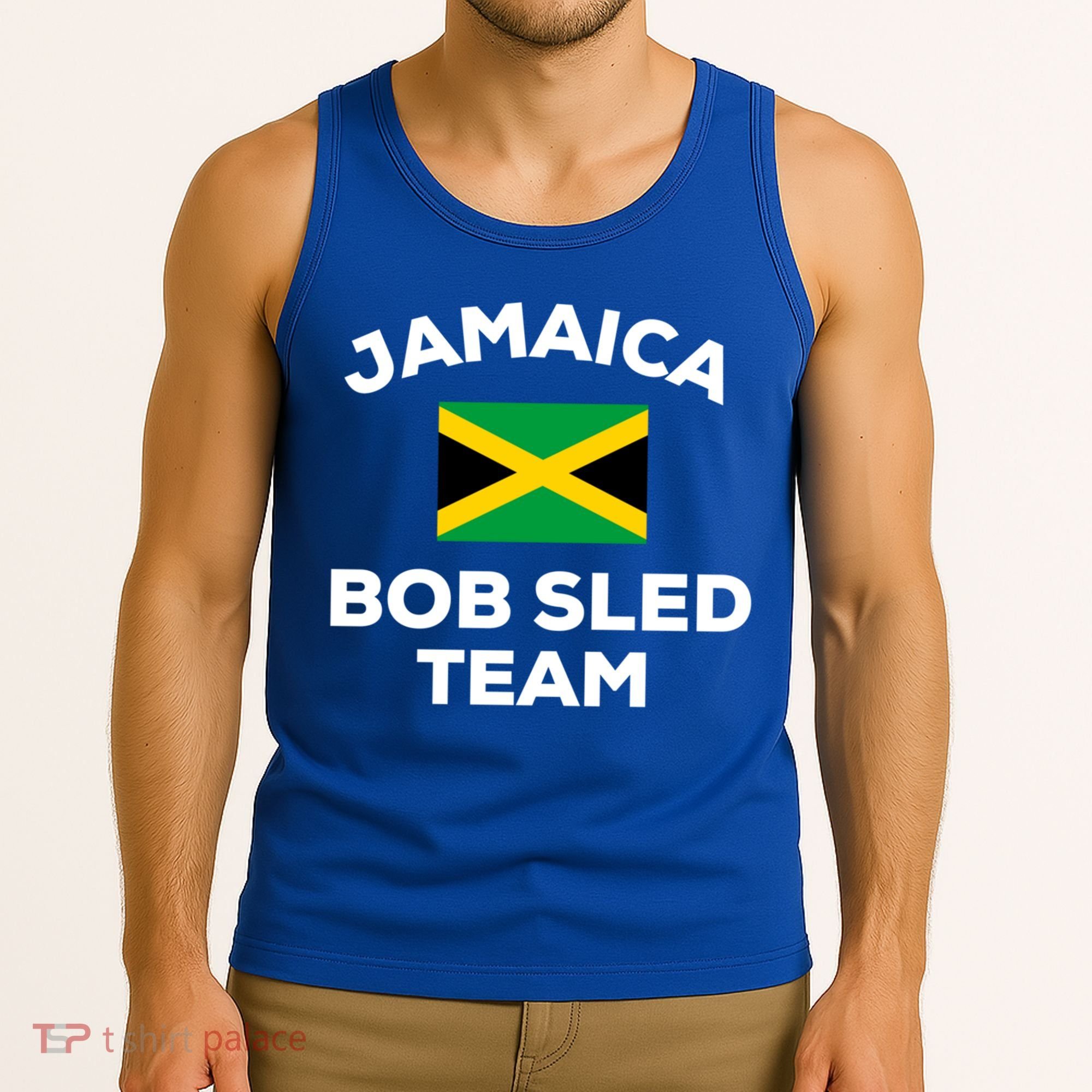 Jamaica Bobsled Team Jamaican Flag Gift Tank Top