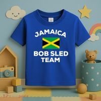 Jamaica Bobsled Team Jamaican Flag Gift Toddler T-Shirt thumb 3
