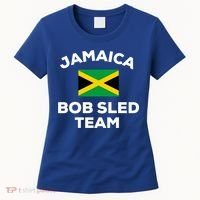 Jamaica Bobsled Team Jamaican Flag Gift Women's T-Shirt thumb 0