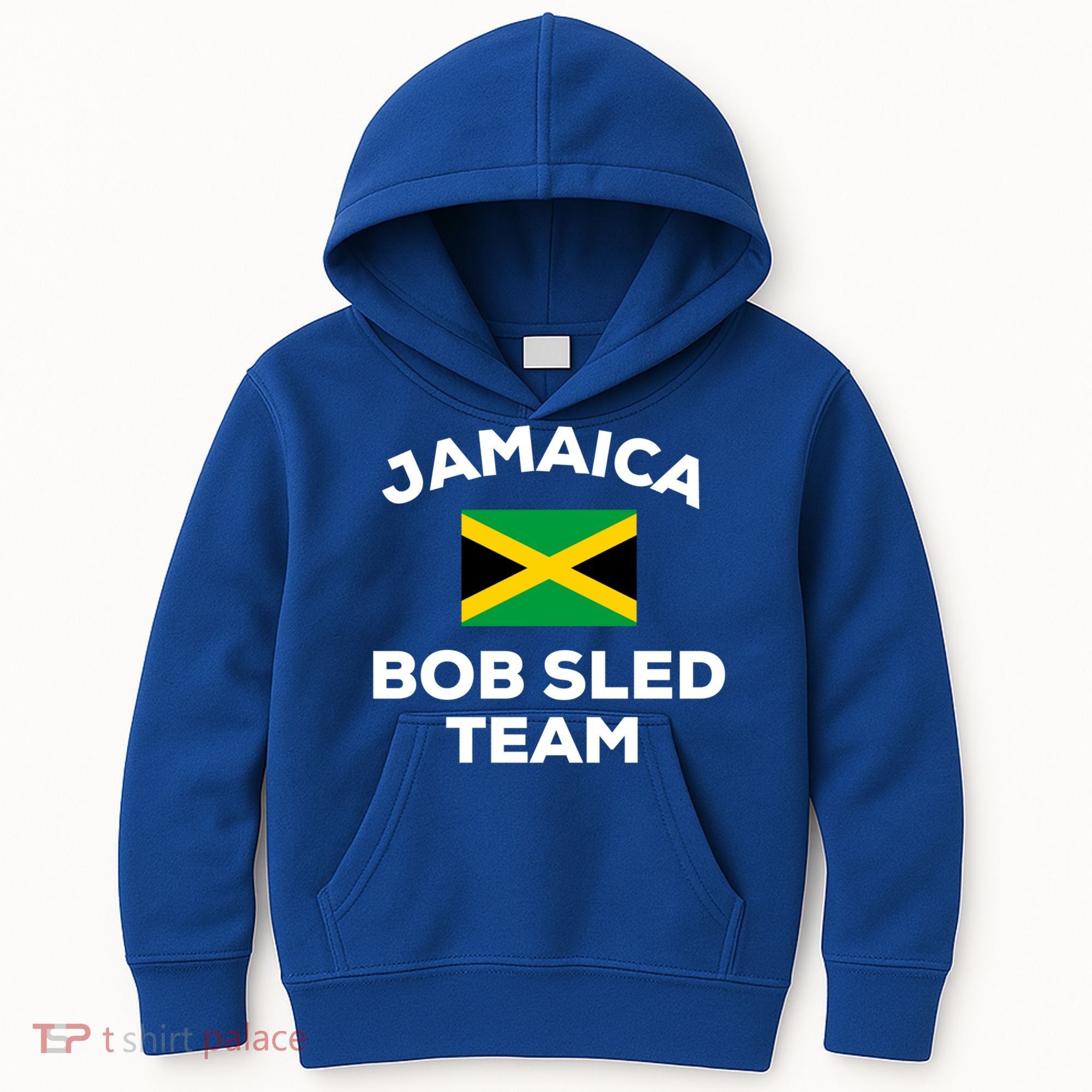 Jamaica Bobsled Team Jamaican Flag Gift Kids Hoodie