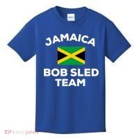 Jamaica Bobsled Team Jamaican Flag Gift Kids T-Shirt thumb 0