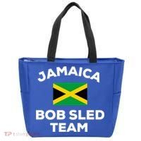 Jamaica Bobsled Team Jamaican Flag Gift Tote Bag thumb 0