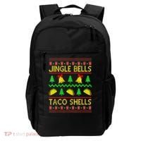 Jingle Bell Taco Shells Funny Christmas Mexican Backpack thumb 0
