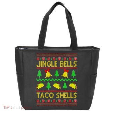 Jingle Bell Taco Shells Funny Christmas Mexican Tote Bag