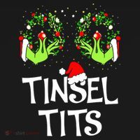 Jingle Balls Tinsel Tits Couples Christmas Matching Couple Ornament thumb 1