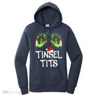 Jingle Balls Tinsel Tits Couples Christmas Matching Couple Women's Hoodie thumb 0