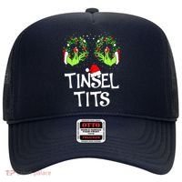 Jingle Balls Tinsel Tits Couples Christmas Matching Couple Hat thumb 0