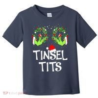 Jingle Balls Tinsel Tits Couples Christmas Matching Couple Toddler T-Shirt thumb 0