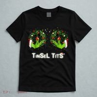 Jingle Balls Tinsel Tits Funny Matching Couple T-Shirt thumb 5