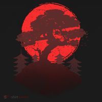 Japanese Bonsai Tree Scene Apron thumb 3