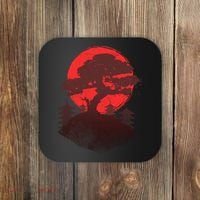 Japanese Bonsai Tree Scene Coaster thumb 0