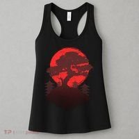 Japanese Bonsai Tree Scene Women's Tank Top thumb 3