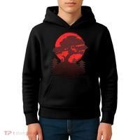 Japanese Bonsai Tree Scene Kids Hoodie thumb 4