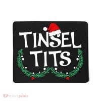 Jingle Balls Tinsel Tits Funny Matching Couple Chestnuts Mousepad thumb 0