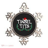 Jingle Balls Tinsel Tits Funny Matching Couple Chestnuts Ornament thumb 0