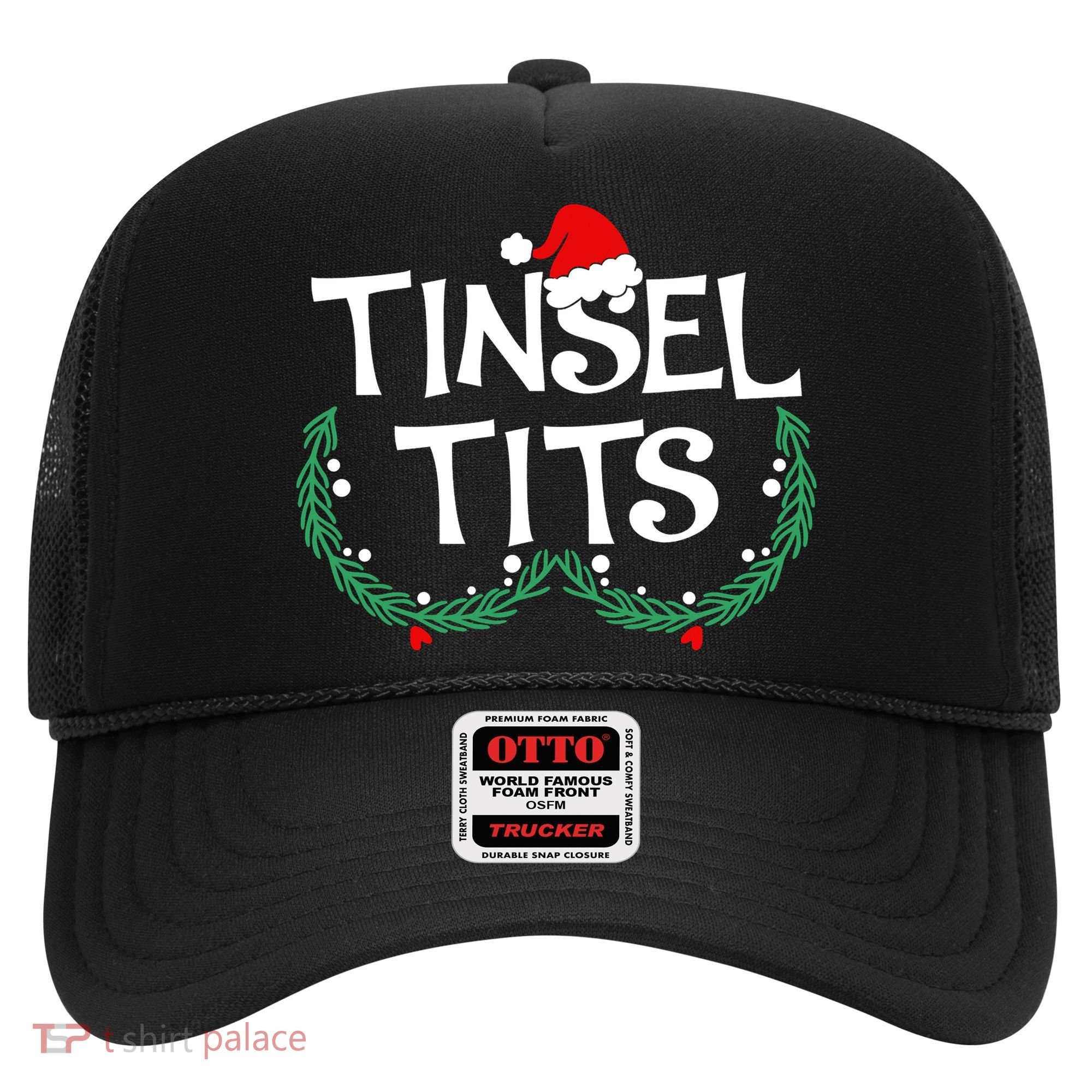 Jingle Balls Tinsel Tits Funny Matching Couple Chestnuts Hat