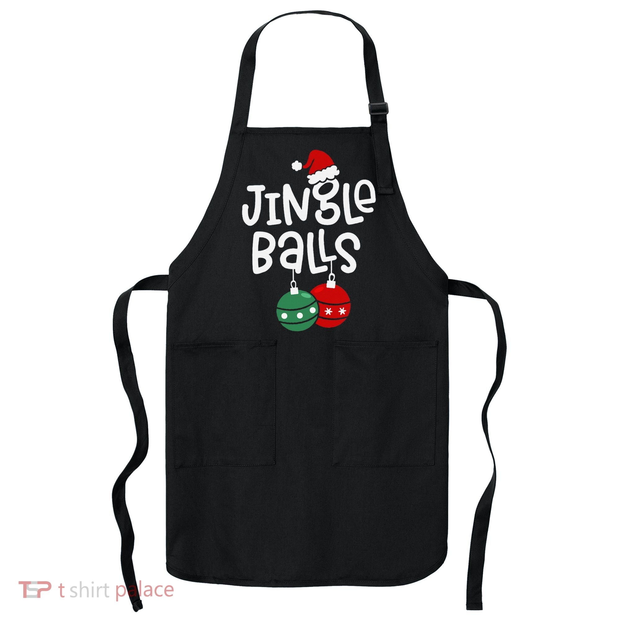 Jingle Balls Tinsel Tits Matching Couple Chestnuts Apron