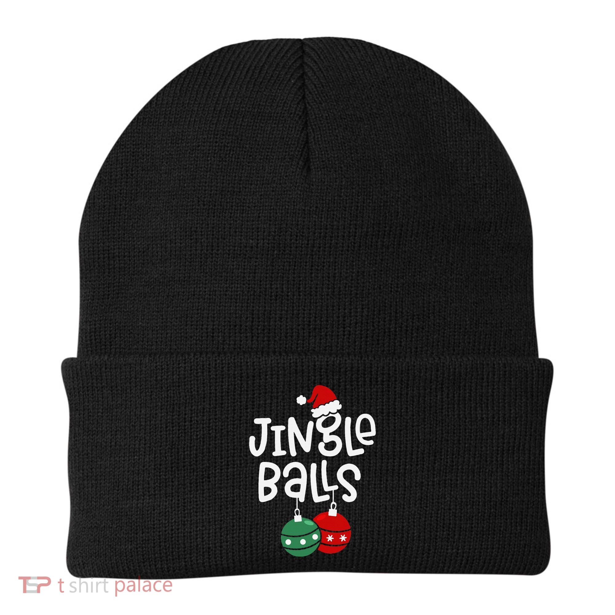Jingle Balls Tinsel Tits Matching Couple Chestnuts Beanie