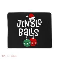 Jingle Balls Tinsel Tits Matching Couple Chestnuts Mousepad thumb 0