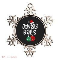 Jingle Balls Tinsel Tits Matching Couple Chestnuts Ornament thumb 0