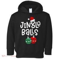 Jingle Balls Tinsel Tits Matching Couple Chestnuts Toddler Hoodie thumb 0