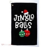 Jingle Balls Tinsel Tits Matching Couple Chestnuts Golf Towel thumb 0