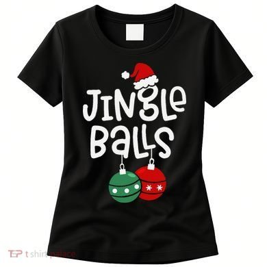 Jingle Balls Tinsel Tits Matching Couple Chestnuts Women's T-Shirt