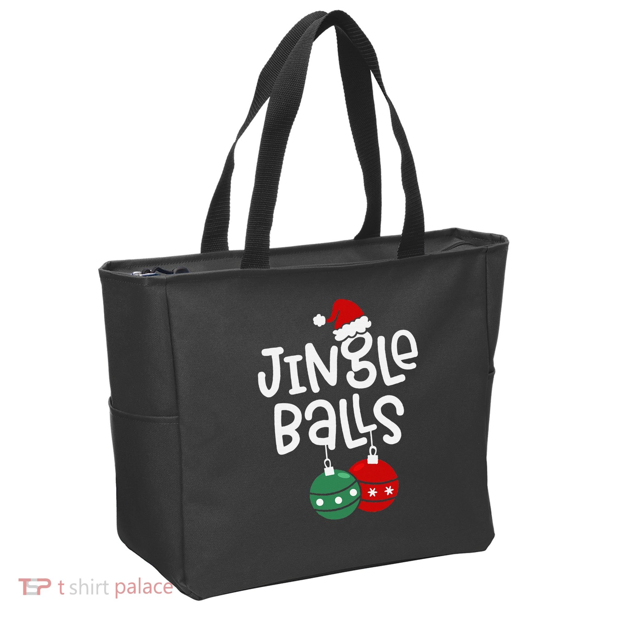 Jingle Balls Tinsel Tits Matching Couple Chestnuts Tote Bag