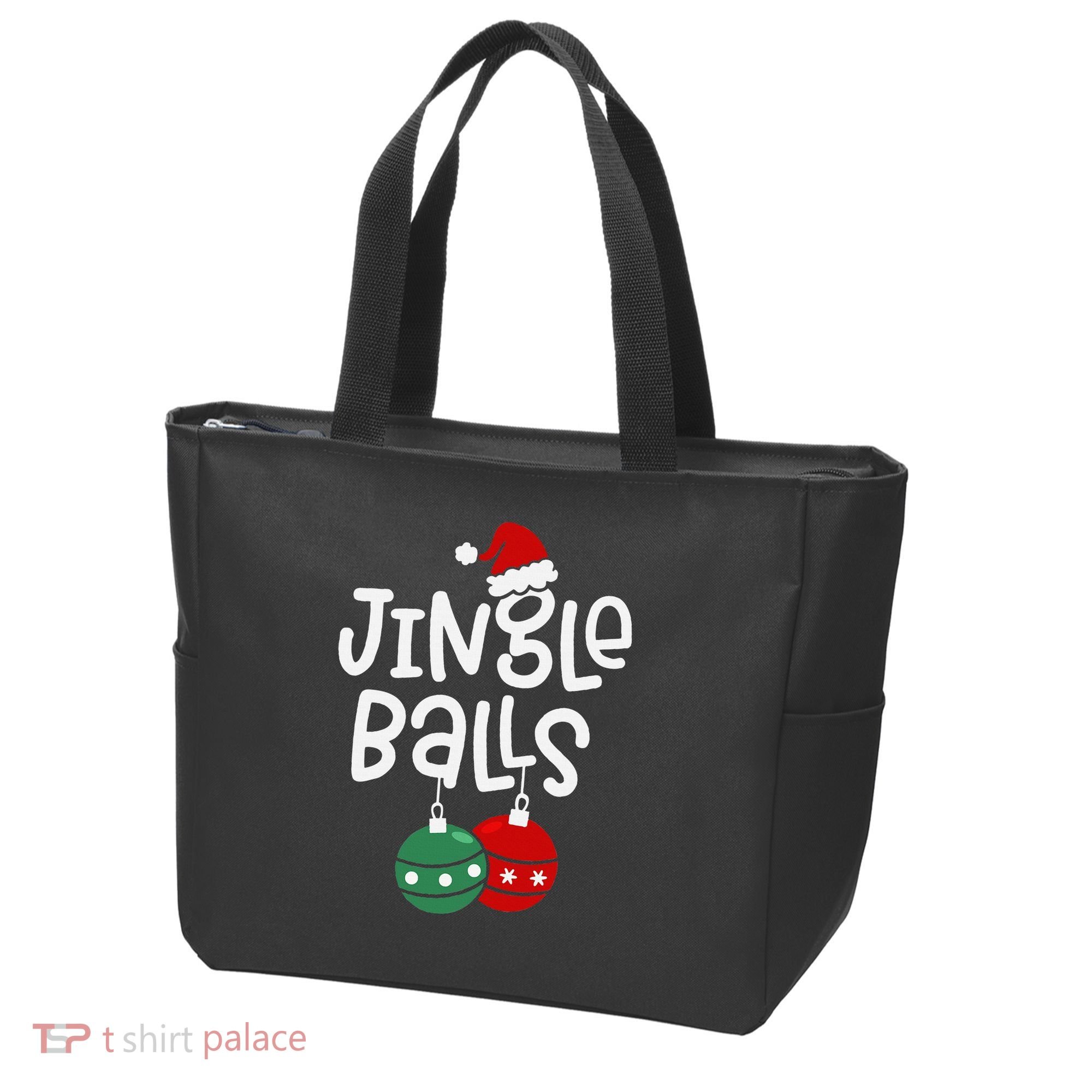 Jingle Balls Tinsel Tits Matching Couple Chestnuts Tote Bag