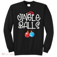 Jingle Balls Tinsel Tits Couple Funny Christmas Matching Sweatshirt thumb 0
