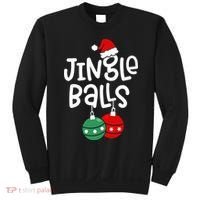 Jingle Balls Tinsel Tits Couple Christmas Couples Matching Sweatshirt thumb 0