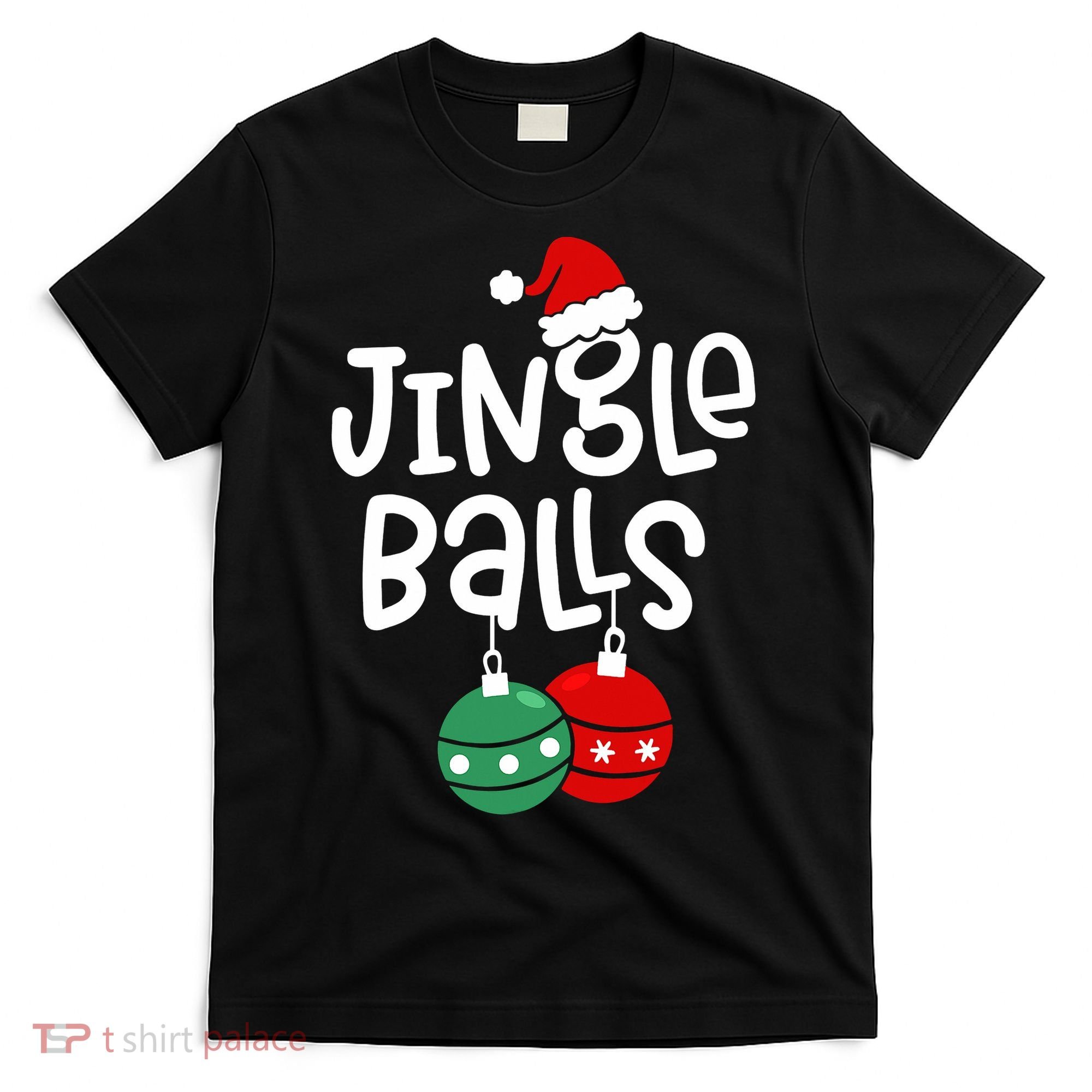 Jingle Balls Tinsel Tits Couple Christmas Couples Matching T-Shirt