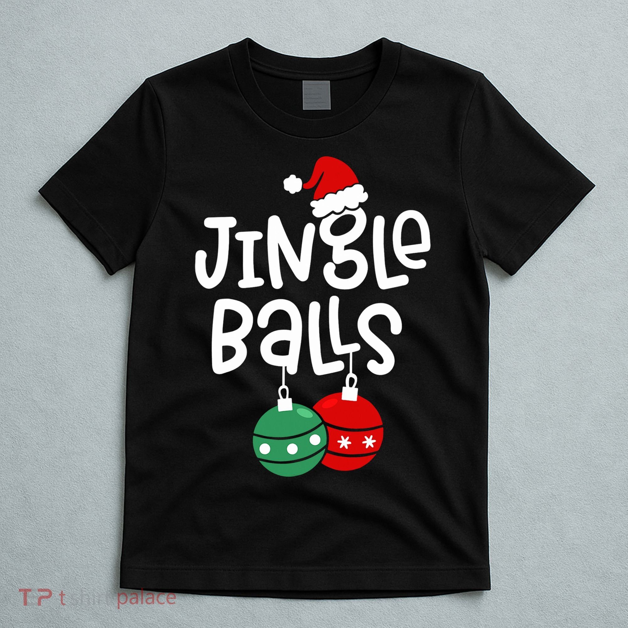 Jingle Balls Tinsel Tits Couple Christmas Couples Matching T-Shirt