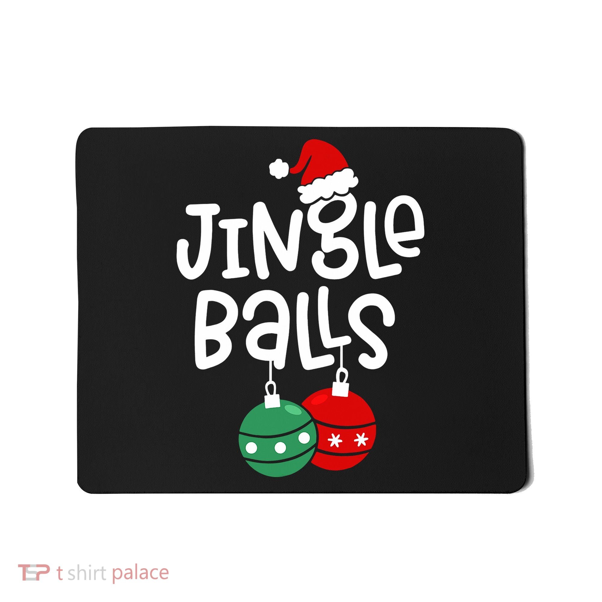 Jingle Balls Tinsel Tits Couple Christmas Couples Matching Mousepad