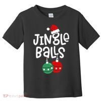 Jingle Balls Tinsel Tits Couple Christmas Couples Matching Toddler T-Shirt thumb 0