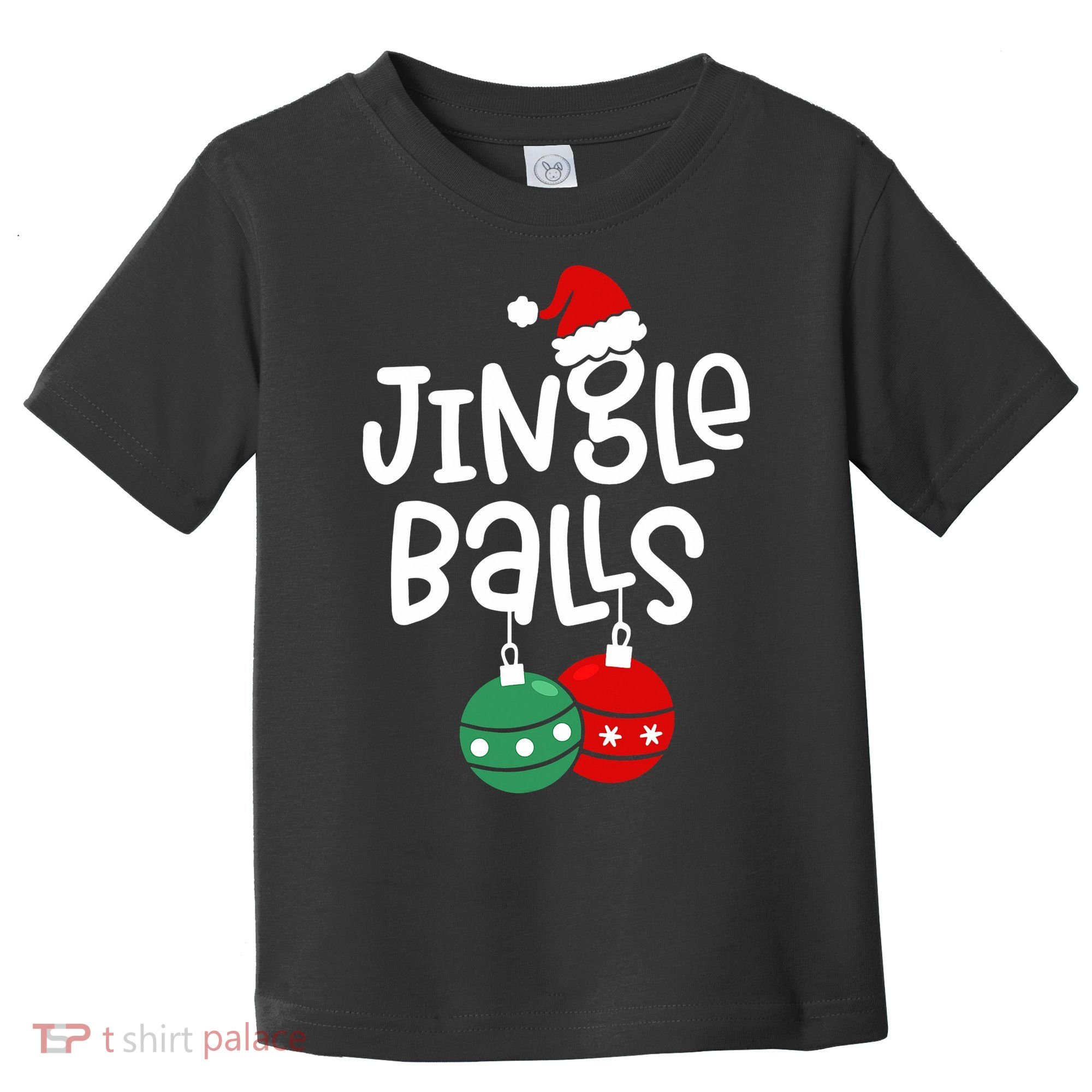 Jingle Balls Tinsel Tits Couple Christmas Couples Matching Toddler T-Shirt