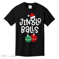 Jingle Balls Tinsel Tits Couple Christmas Couples Matching Kids T-Shirt thumb 0